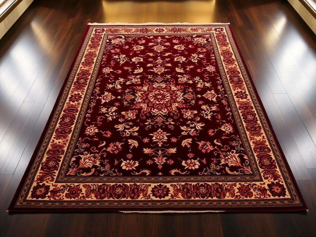 Sammler-Kashan, dichte florale Arabesken